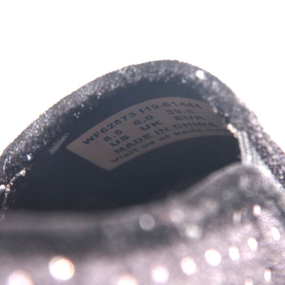 Keds X Kate Spade New York Triple Decker Glitter Velvet Sneakers Size 8.5 - Picture 8 of 9